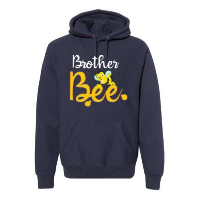 Brother Bee Matching Family First Bee Day Outfits Premium Hoodie