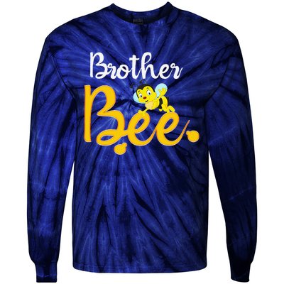 Brother Bee Matching Family First Bee Day Outfits Tie-Dye Long Sleeve Shirt