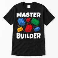 Blocks Brick Master Builder Tall T-Shirt