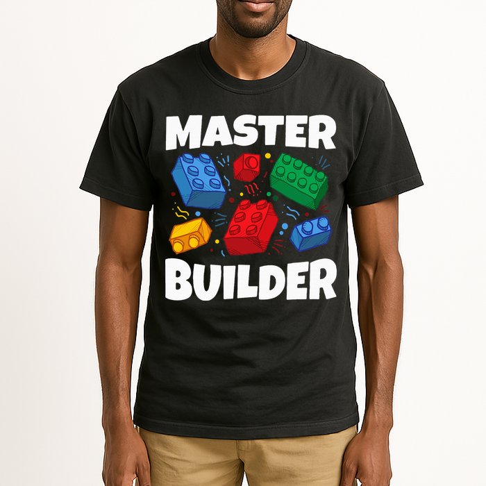 Blocks Brick Master Builder Tall T-Shirt