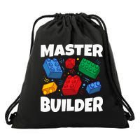 Blocks Brick Master Builder Drawstring Bag