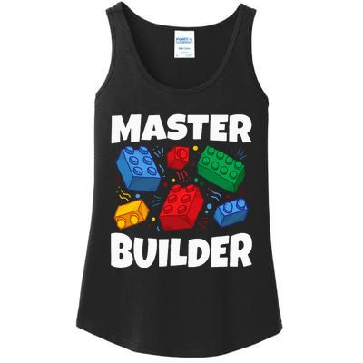 Blocks Brick Master Builder Ladies Essential Tank