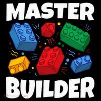 Blocks Brick Master Builder 16 in Basic Backpack