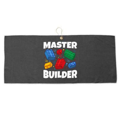 Blocks Brick Master Builder Large Microfiber Waffle Golf Towel