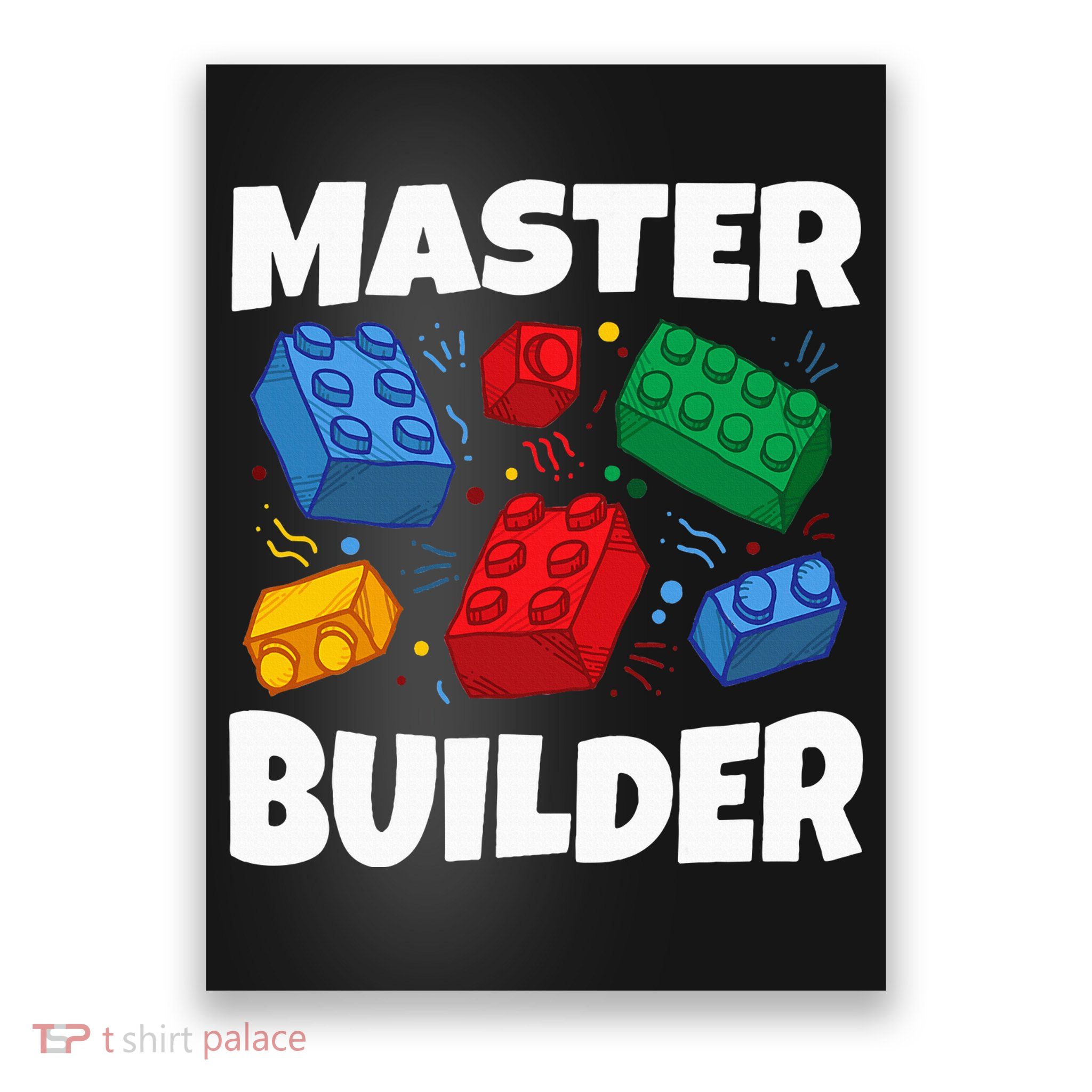 Blocks Brick Master Builder Poster