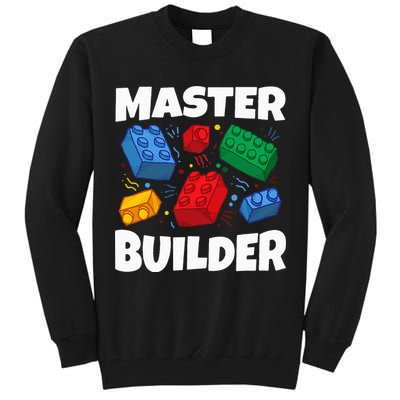Blocks Brick Master Builder Tall Sweatshirt