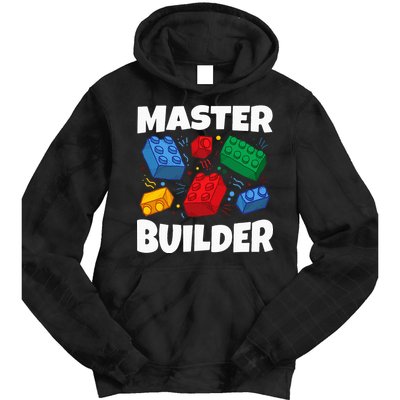 Blocks Brick Master Builder Tie Dye Hoodie
