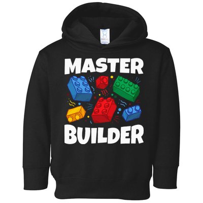 Blocks Brick Master Builder Toddler Hoodie