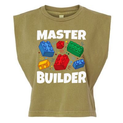 Blocks Brick Master Builder Garment-Dyed Women's Muscle Tee