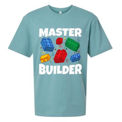 Blocks Brick Master Builder Sueded Cloud Jersey T-Shirt