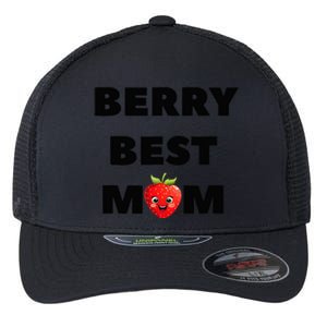 Berry Best Mom Flexfit Unipanel Trucker Cap