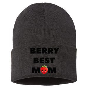 Berry Best Mom Sustainable Knit Beanie