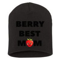 Berry Best Mom Short Acrylic Beanie