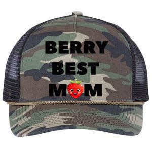 Berry Best Mom Retro Rope Trucker Hat Cap