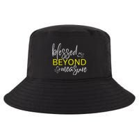 Blessed Beyond Measure Faith Blessed Christian Cool Comfort Performance Bucket Hat