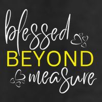 Blessed Beyond Measure Faith Blessed Christian Cool Comfort Performance Bucket Hat