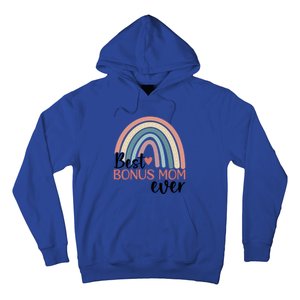 Best Bonus Mom Ever Boho Rainbow Happy MotherS Day Gift Hoodie