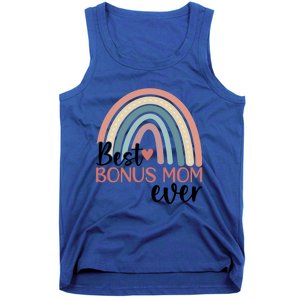 Best Bonus Mom Ever Boho Rainbow Happy MotherS Day Gift Tank Top