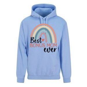 Best Bonus Mom Ever Boho Rainbow Happy MotherS Day Gift Unisex Surf Hoodie