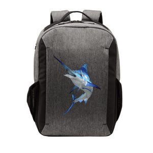 Beautiful Blue Marlin Fishing Vector Backpack