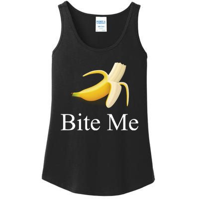 Banana Bite Me Ladies Essential Tank