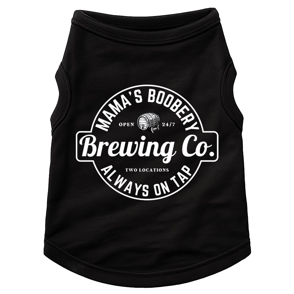 Breastfeeding Brewery Mamas Boobery New Mom Brewing Great Gift Doggie Tank