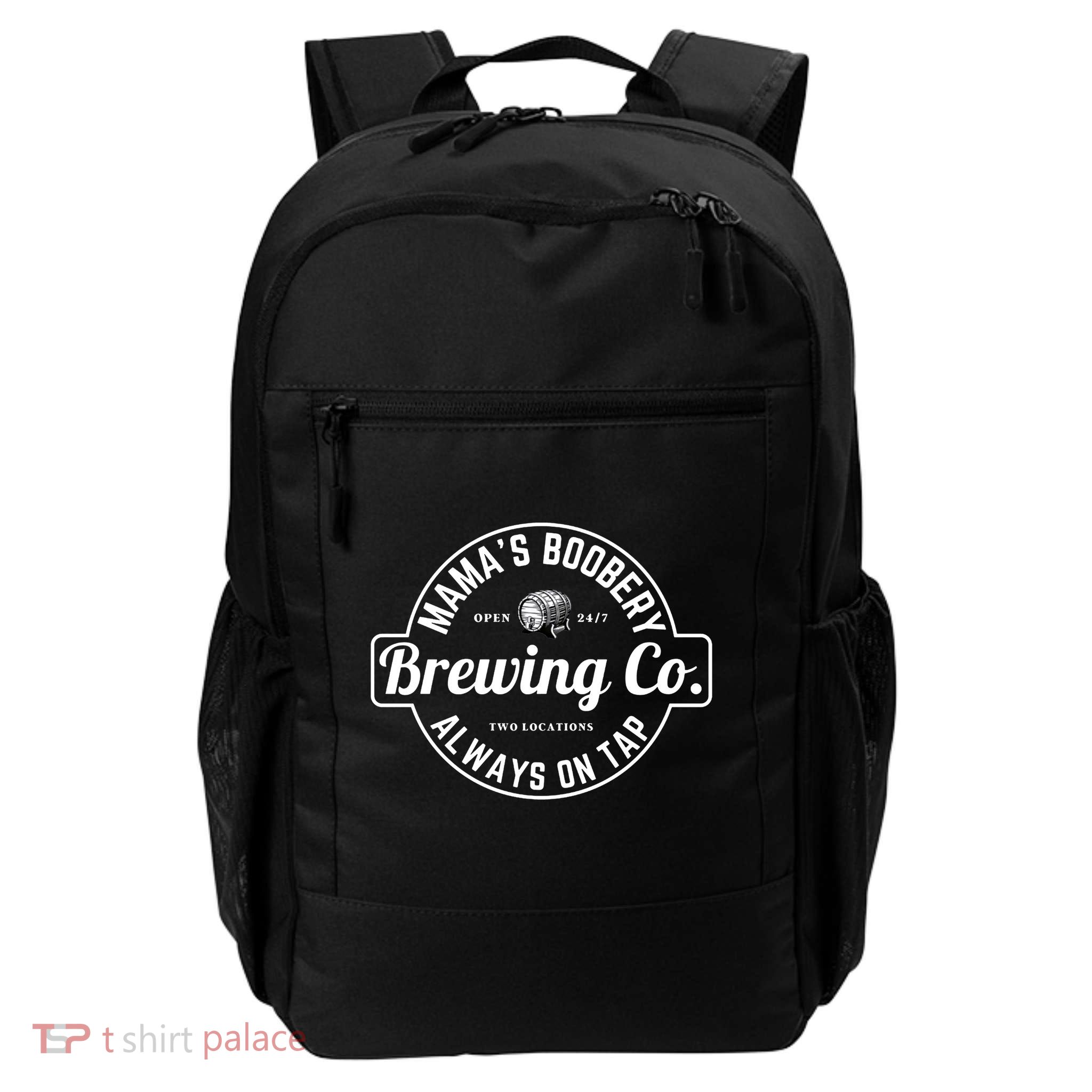 Breastfeeding Brewery Mamas Boobery New Mom Brewing Great Gift Backpack