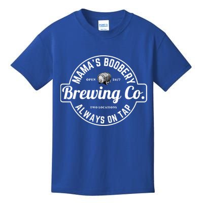 Breastfeeding Brewery Mamas Boobery New Mom Brewing Great Gift Kids T-Shirt