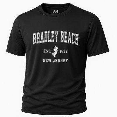 Bradley Beach New Jersey Nj Vintage Athletic Sports Performance Shirt
