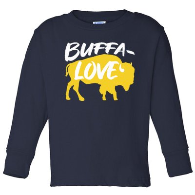 BuffaLove Buffalo New York Toddler Long Sleeve Shirt