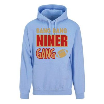 Bang Bang Niner Gang Football San Francisco Sports Unisex Surf Hoodie