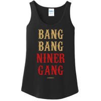 Bang Bang Niner Gang Football San Francisco Sports Ladies Essential Tank