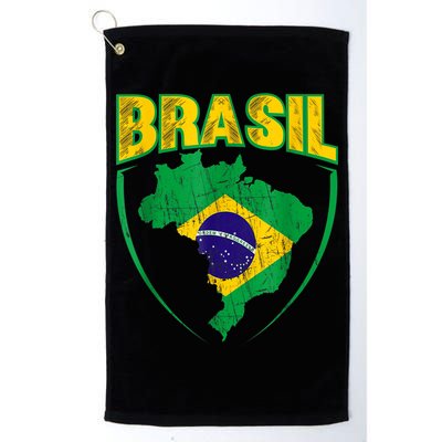 Brasil Brazilian national flag Soccer Jersey Football Golf Towel