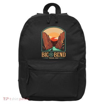 Big Bend National Park Brewster Texas Us Gift 16 in Basic Backpack