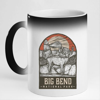 Big Bend National Park 11oz Black Color Changing Mug