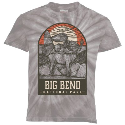 Big Bend National Park Kids Tie-Dye T-Shirt