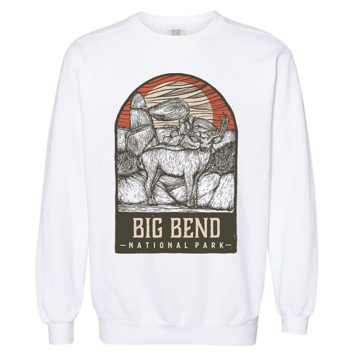 Big Bend National Park Garment-Dyed Sweatshirt