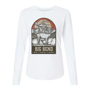 Big Bend National Park Womens Cotton Relaxed Long Sleeve T-Shirt