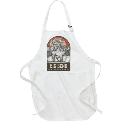 Big Bend National Park Full-Length Apron With Pockets