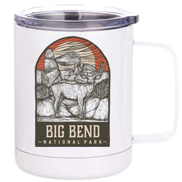 Big Bend National Park 12 oz Stainless Steel Tumbler Cup