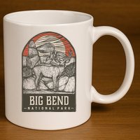 Big Bend National Park 11oz C Handle Ceramic Mug
