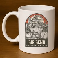 Big Bend National Park 11oz C Handle Ceramic Mug
