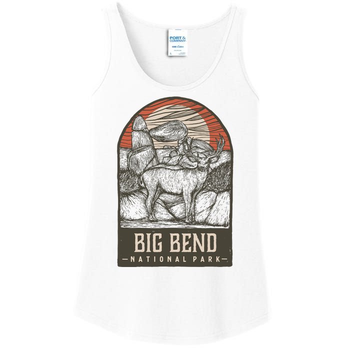 Big Bend National Park Ladies Essential Tank