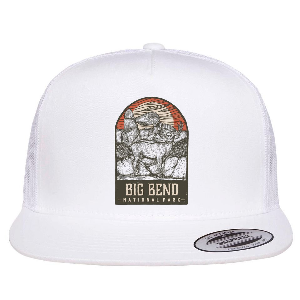Big Bend National Park Flat Bill Trucker Hat