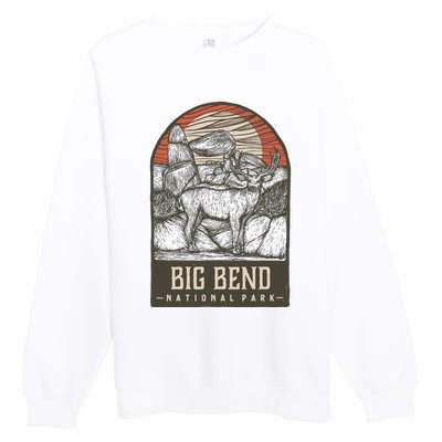 Big Bend National Park Premium Crewneck Sweatshirt