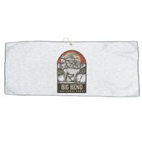 Big Bend National Park Large Microfiber Waffle Golf Towel