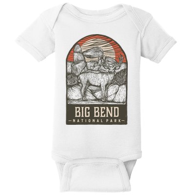 Big Bend National Park Baby Bodysuit