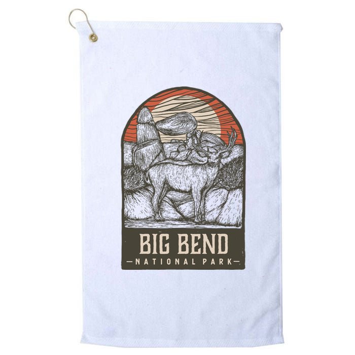 Big Bend National Park Platinum Collection Golf Towel