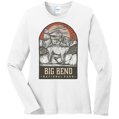 Big Bend National Park Ladies Long Sleeve Shirt