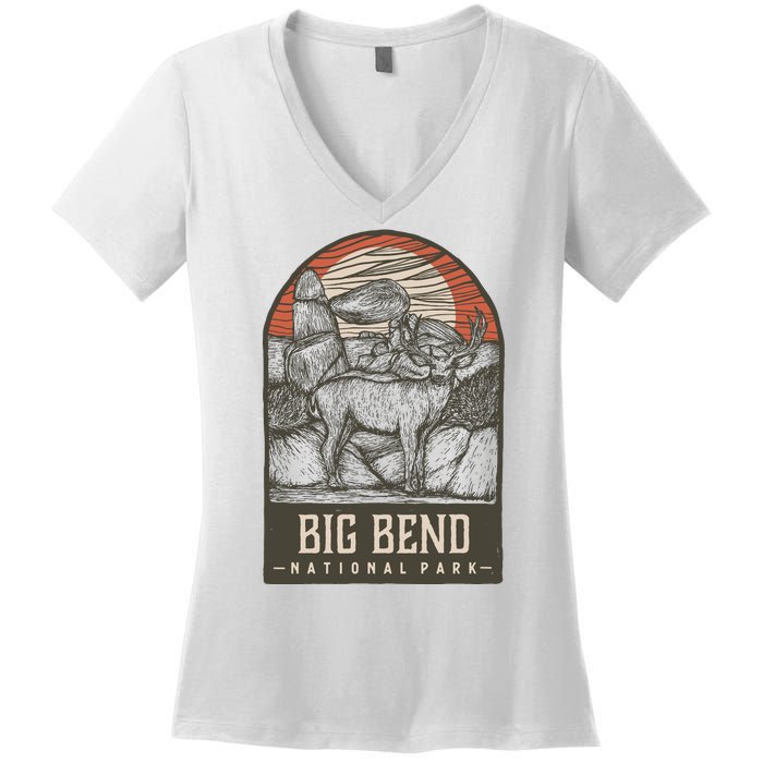 Big Bend National Park Women's V-Neck T-Shirt